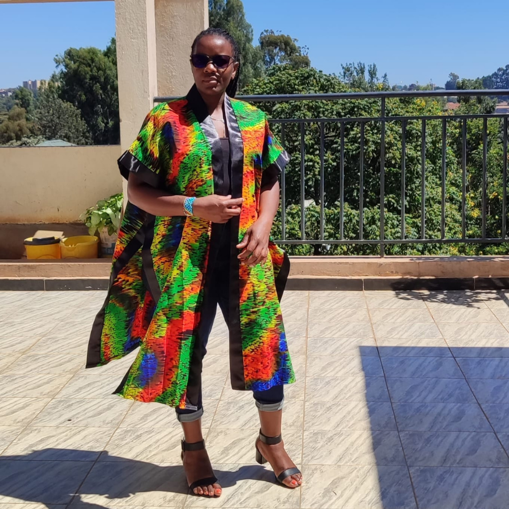 Ankara kimono